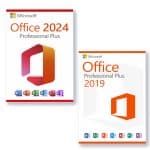 Microsoft Office 2024 Professional Plus + Microsoft Office 2019 Professional Plus license for 3 devices