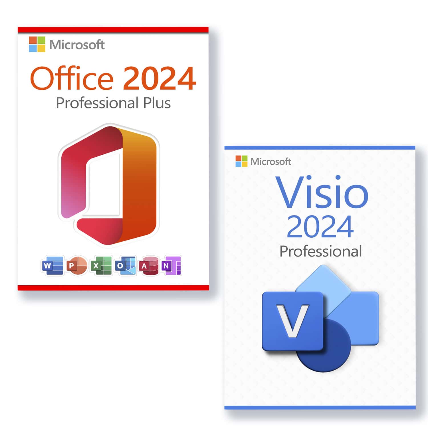 Microsoft Office 2024 Professional Plus + Microsoft Visio 2024 Professional license for 3 devices