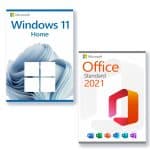 Microsoft Windows 11 Home + Microsoft Office 2021 Standard